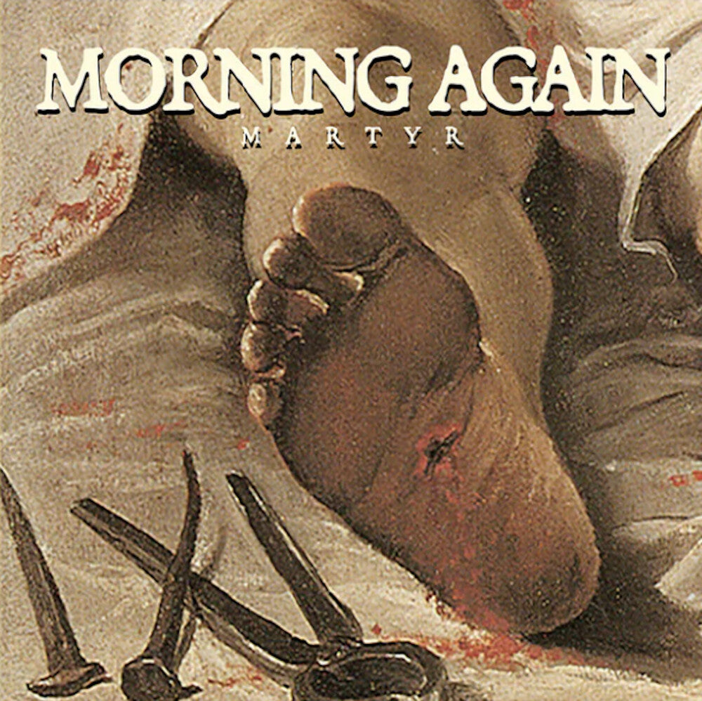 the album cover for Morning Again - Martyr [Colored Vinyl] [Clear Vinyl] (Spla)
