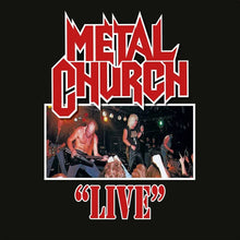 the album cover for Metal Church - Live - Galaxy [Colored Vinyl] (Red) (Wht)