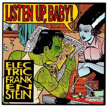 the album cover for Electric Frankenstein - Listen Up Baby (Can)