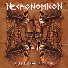 the album cover for Necronomicon - Construction Of Evil [Colored Vinyl] [Limited Edition] (Coll) [Remastered]