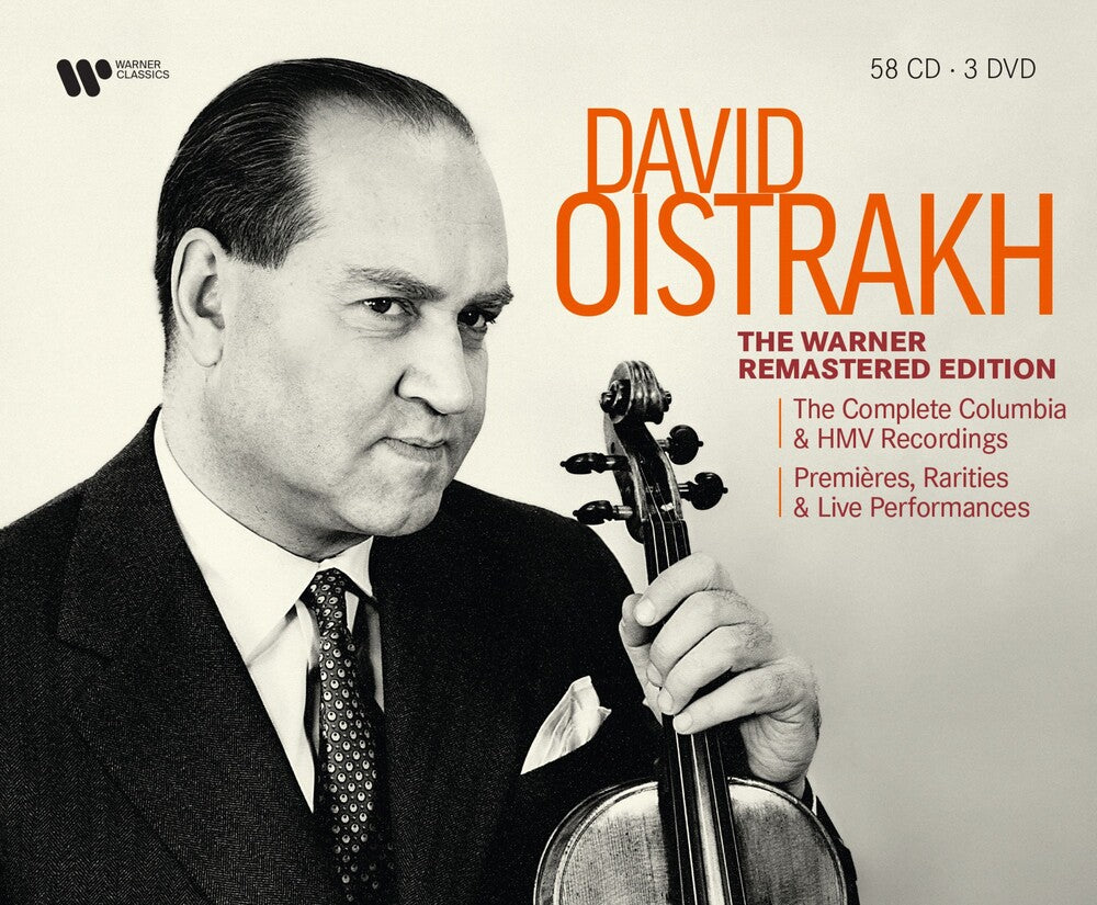 the album cover for David Oistrakh - Warner Remastered Edition: Complete Columbia & Hmv