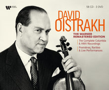 the album cover for David Oistrakh - Warner Remastered Edition: Complete Columbia & Hmv