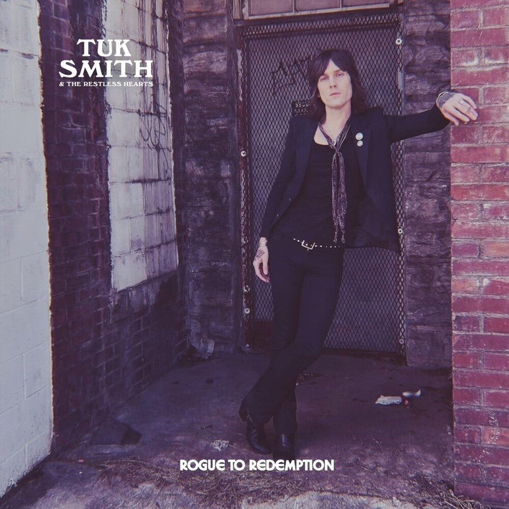 the album cover for Tuk Smith  & The Restless Hearts - Rogue To Redemption (Uk)