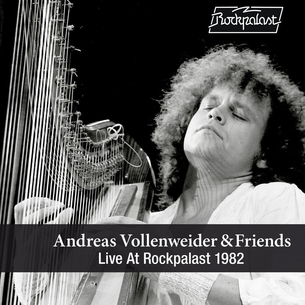 the album cover for Andreas Vollenweider - Live At Rockpalast 1982