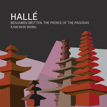 the album cover for Britten / Halle - Prince Of The Pagodas