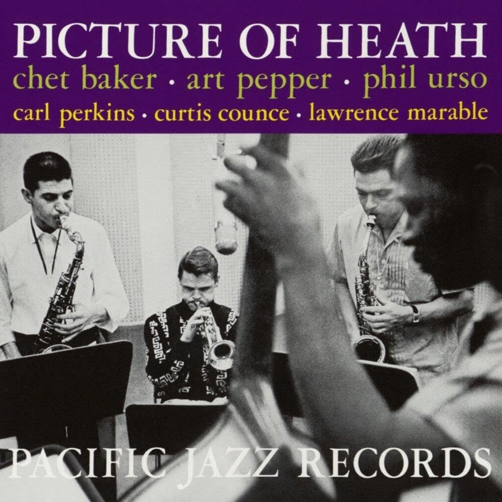 the album cover for Chet Baker  / Pepper,Art - Picture Of Heath [Remastered] (Jpn)