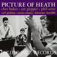 the album cover for Chet Baker  / Pepper,Art - Picture Of Heath [Remastered] (Jpn)
