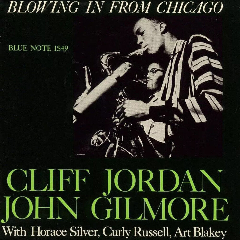 the album cover for Cliff Jordan  / Gilmore,John - Blowing In From Chicago (Shm) (Jpn)