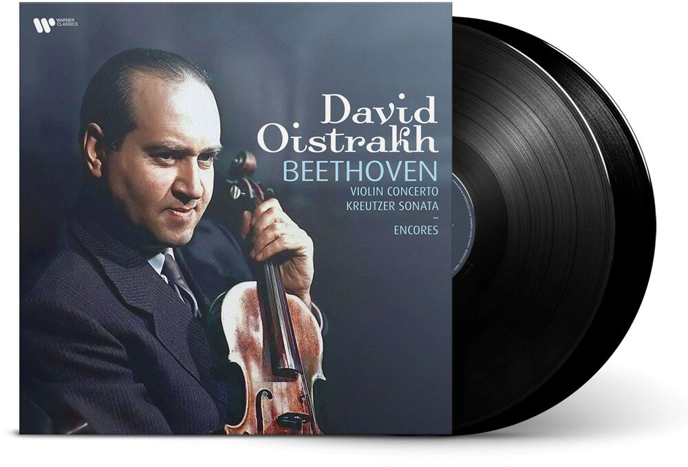 the album cover for David Oistrakh - Beethoven: Violin Con Kreutzer Sonata - Encores