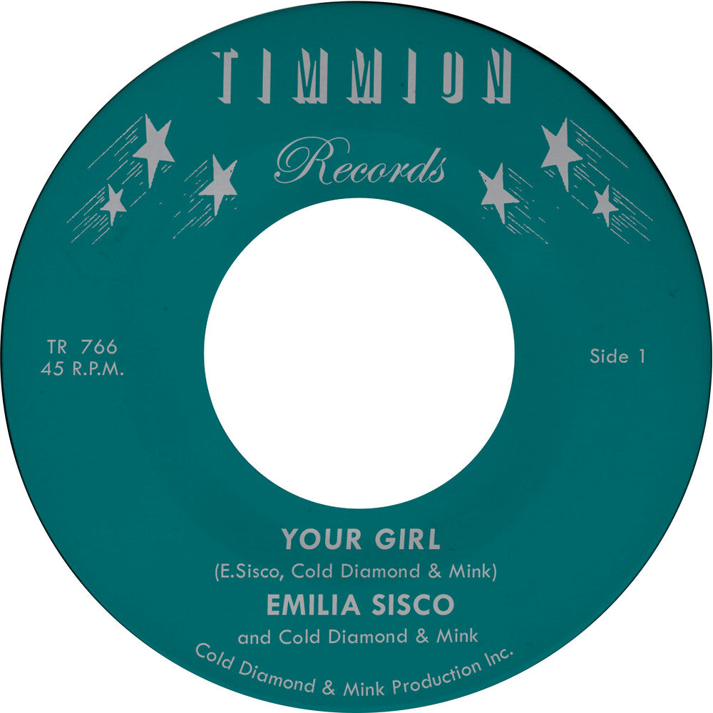 the album cover for Emilia Sisco  / Cold Diamond & Mink - Your Girl