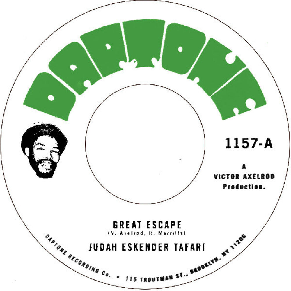 the album cover for Judah Tafari  Eskender - Great Escape / Bezos Vs. Musk