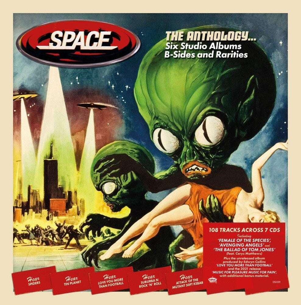 the album cover for Space - Anthology (Box) [Deluxe] (Uk)