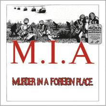the album cover for M.I.A. - Murder In A Foreign Place 40th Anniversary [Colored Vinyl]