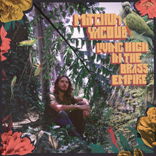 the album cover for Mitchum Yacoub - Living High In The Brass Empire [Colored Vinyl]