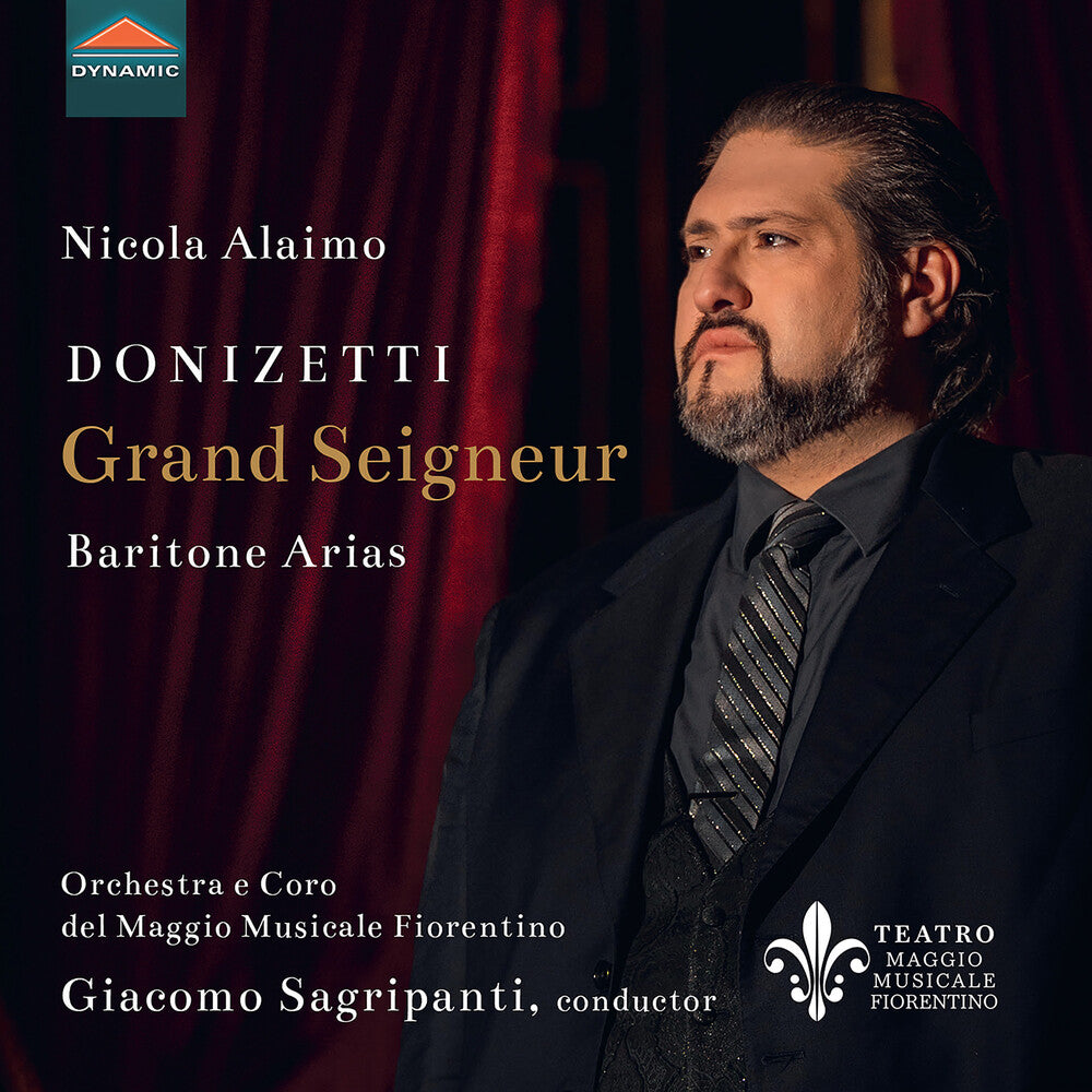the album cover for Donizetti / Alaimo / Smokolina - Grand Seigneur - Baritone Arias