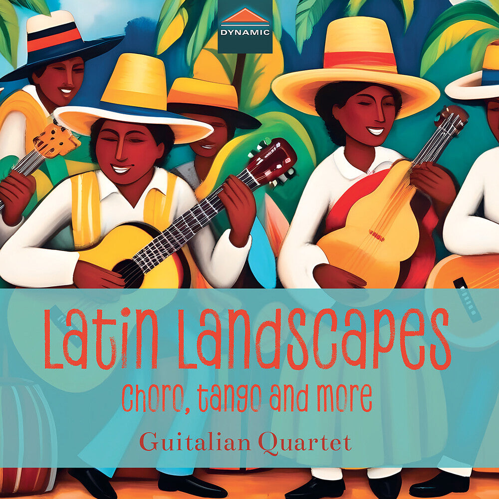 Bandolim / Bardi / Guitalian Quartet - Latin Landscapes - Choro Tango & More Music CD