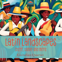 Bandolim / Bardi / Guitalian Quartet - Latin Landscapes - Choro Tango & More Music CD