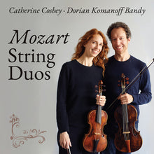 the album cover for Mozart / Cosbey / Komanoff Bandy - String Duos