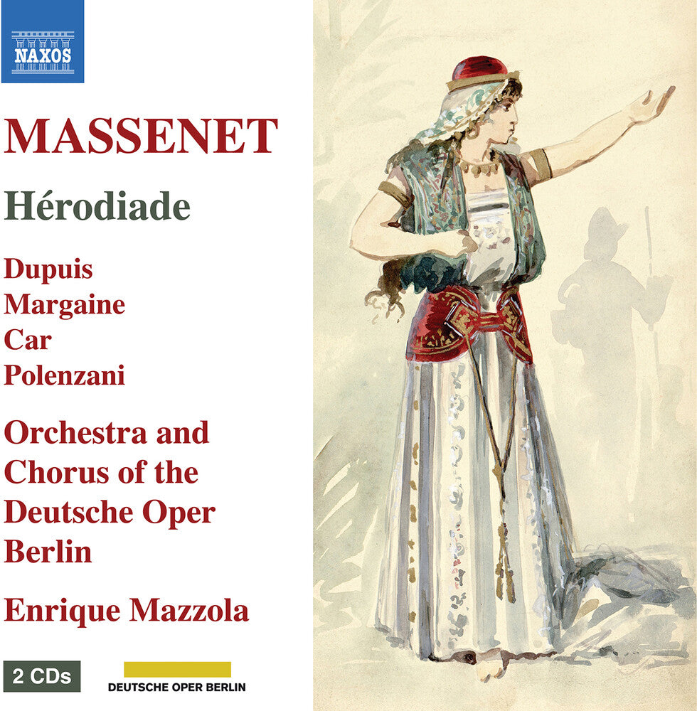 the album cover for Massenet / Depuis / Margain - Herodiade
