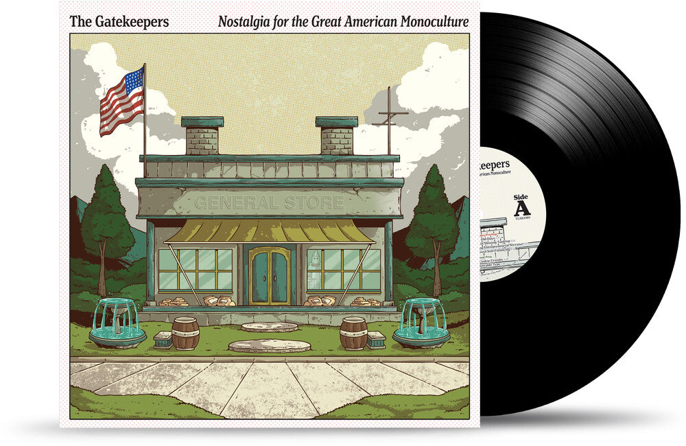 the album cover for Gatekeepers - Nostalgia For The Great American Monoculture [Limited Edition]
