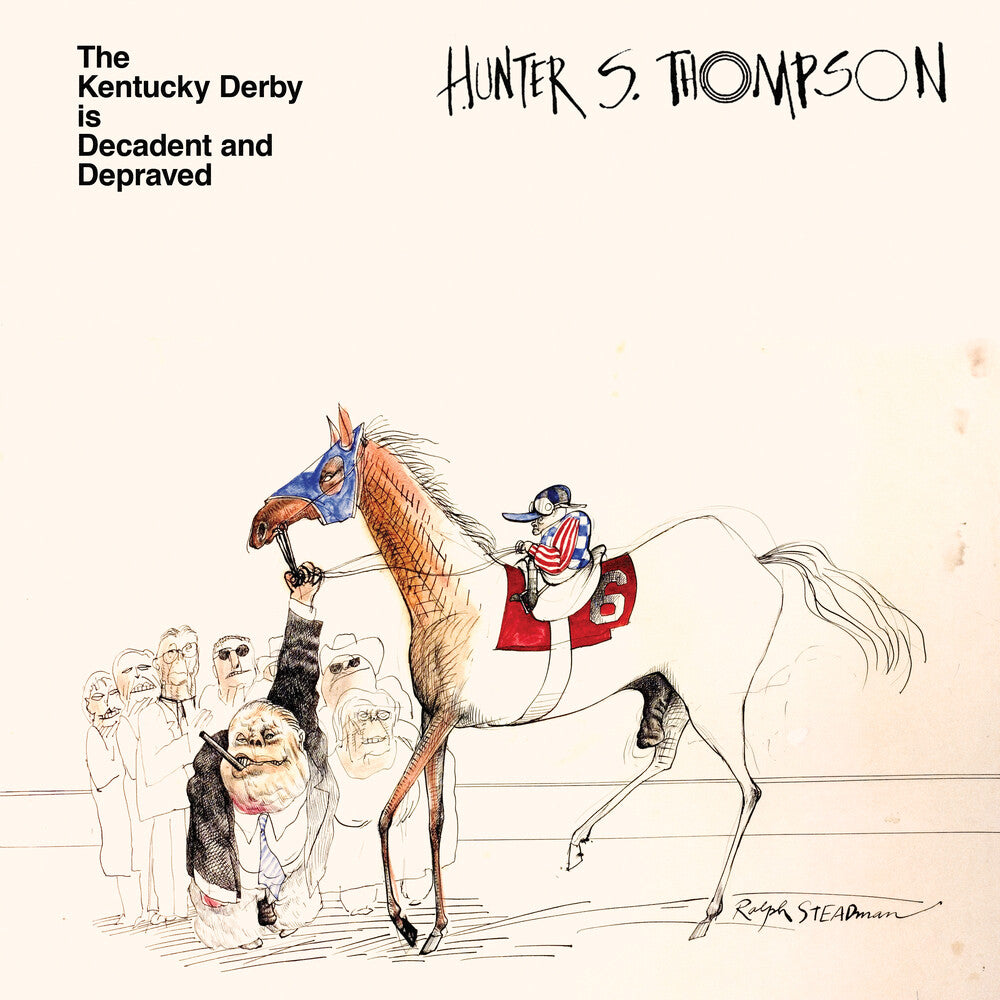 Hunter Thompson  S. - Kentucky Derby Is Decadent & Depraved [Clear Vinyl] Vinyl Record