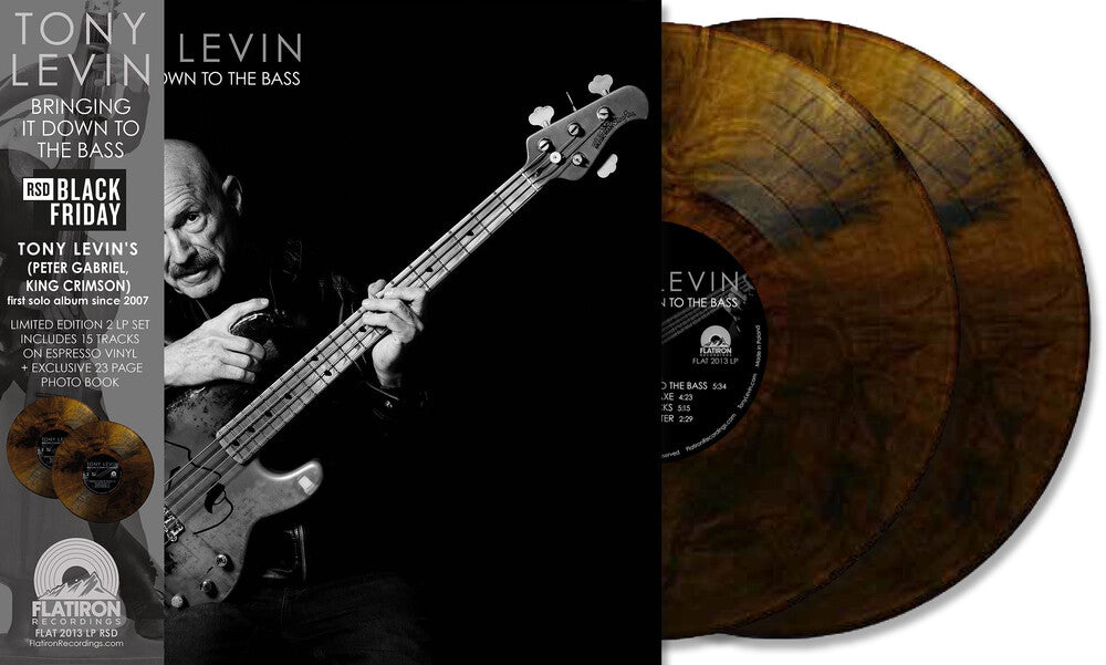 the album cover for Tony Levin - Bringing It Down [RSD Black Friday 2024]