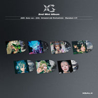 the album cover for XG - AWE