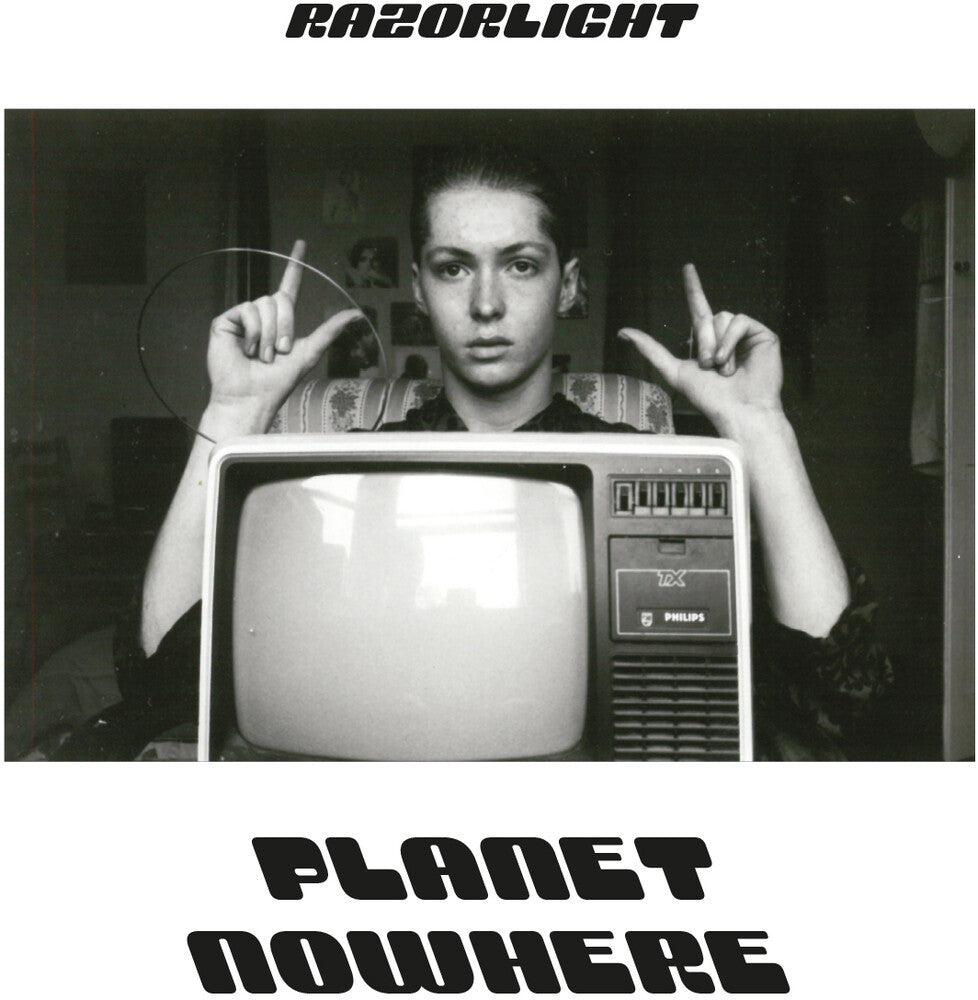 the album cover for Razorlight - Planet Nowhere - White [Colored Vinyl] (Wht)