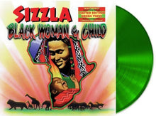 the album cover for Sizzla - Black Woman & Child [Colored Vinyl] [Limited Edition] [Remastered]