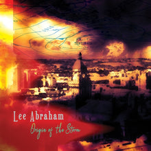 the album cover for Lee Abraham - Origin Of The Storm (Uk)