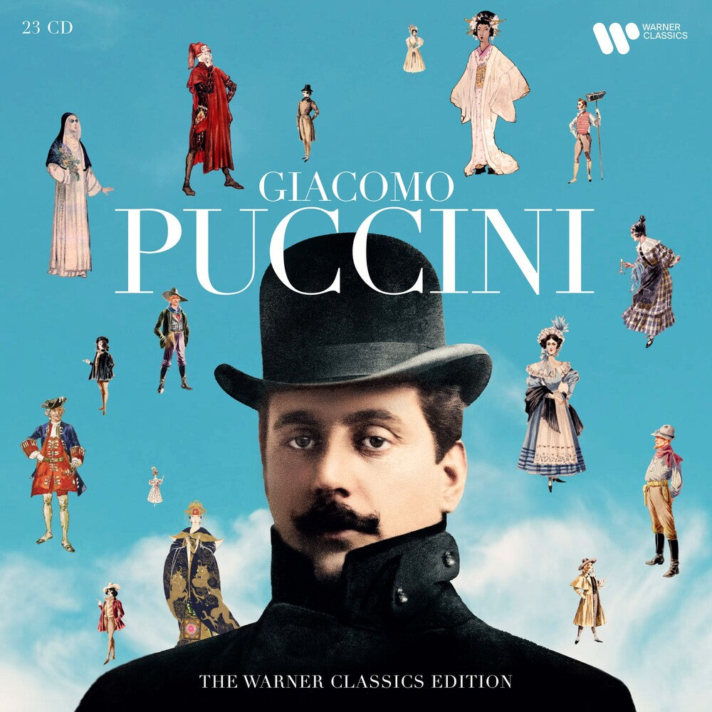 the album cover for Puccini: The Warner Classics Edition - 23 Cd - Puccini: The Warner Classics Edition - 23 Cd (Box)