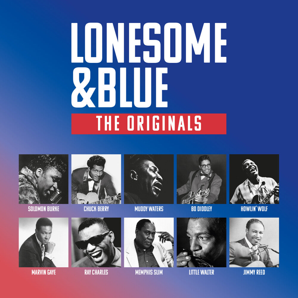 the album cover for Lonesome & Blue / Various - Lonesome & Blue / Various