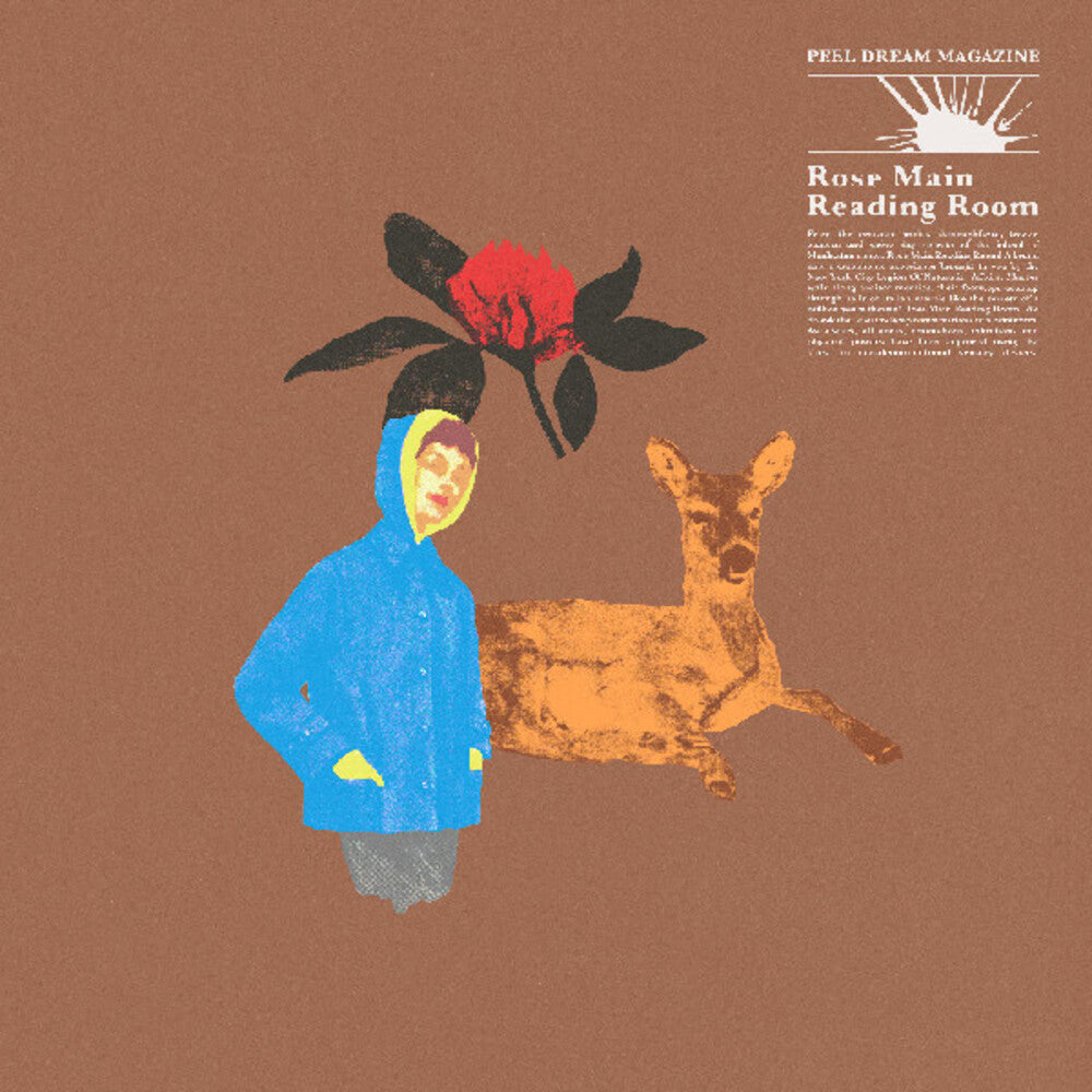 the album cover for Peel Dream Magazine - Rose Main Reading Room [Colored Vinyl] (Gate) (Stic) (Wht)