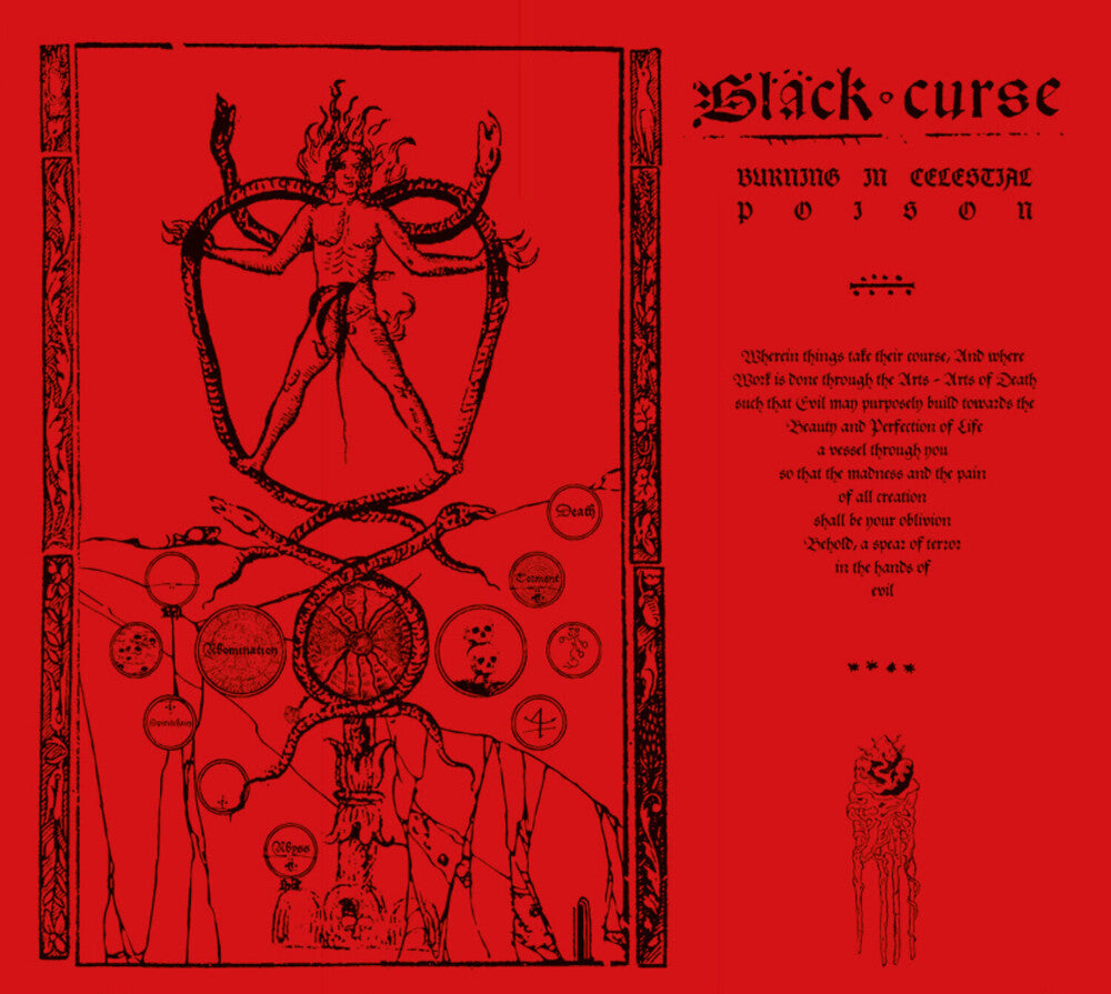 Black Curse - Burning In Celestial Poison [Digipak]