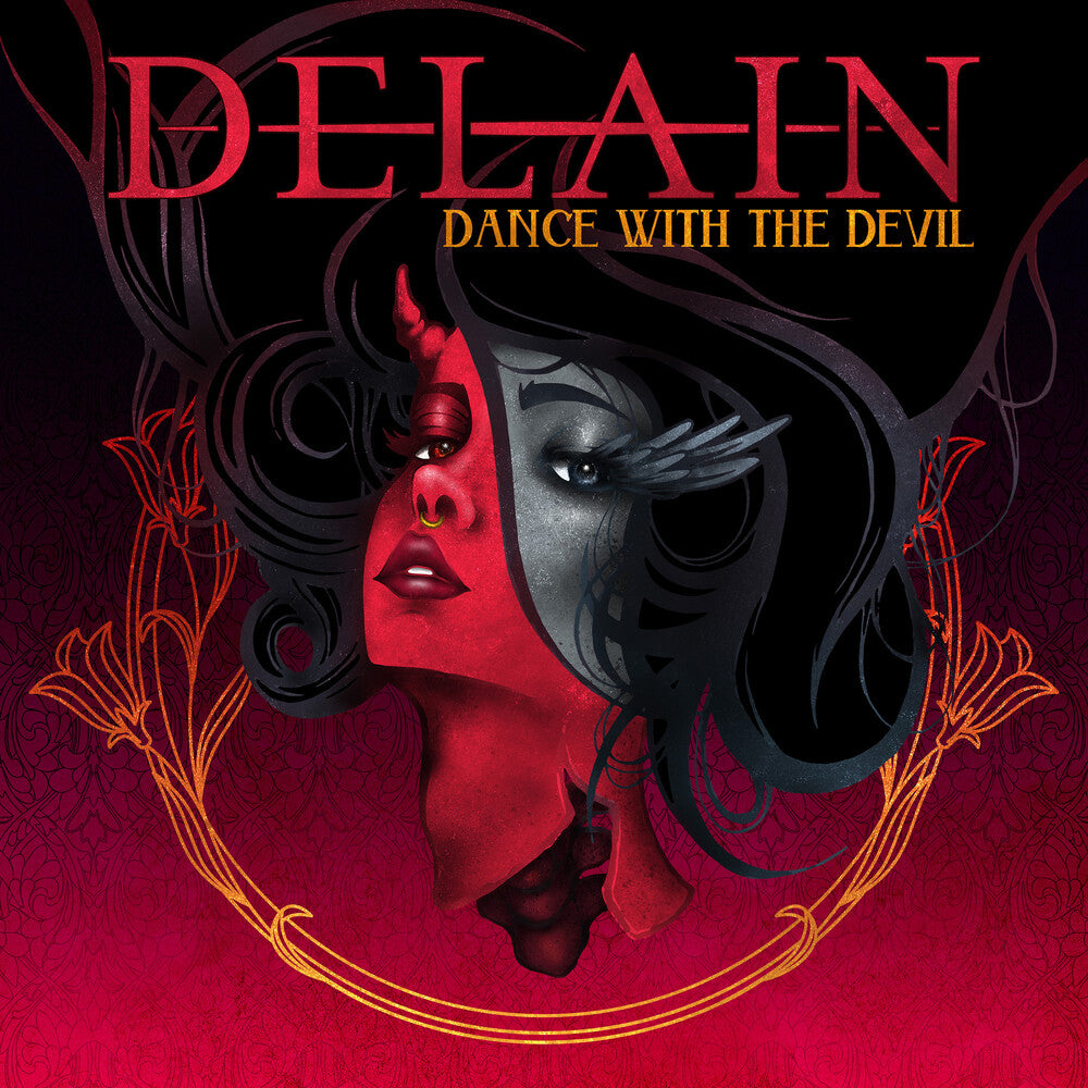 the album cover for Delain - Dance With The Devil