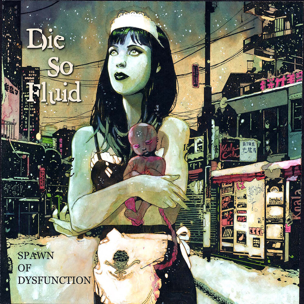 the album cover for Die So Fluid - Spawn Of Dysfunction - Purple [Colored Vinyl] [Limited Edition] (Purp)