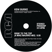 the album cover for Keni Burke - Risin' To The Top (Mike Maurro Mix)