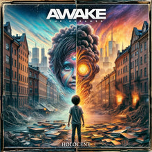 the album cover for Awake the Dreamer - Holocene