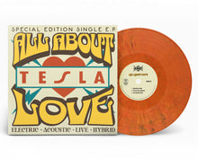 Tesla - All About Love - Orange [LP] Vinyl Record