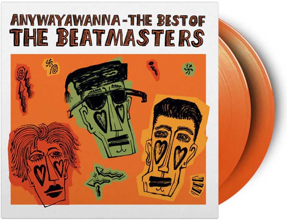 the album cover for Beat Masters - Anywayawanna: The Best Of [Colored Vinyl] [Limited Edition] [180 Gram] (Org)