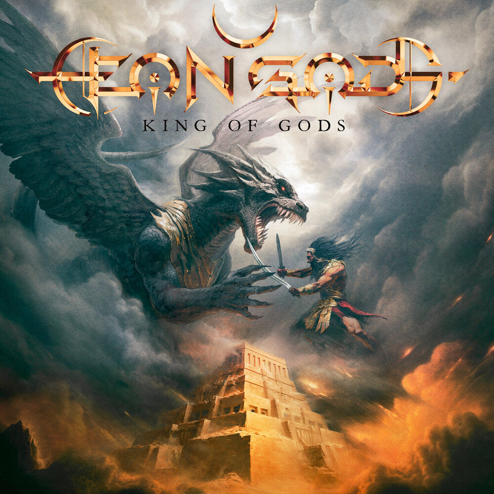the album cover for Aeon Gods - King Of Gods