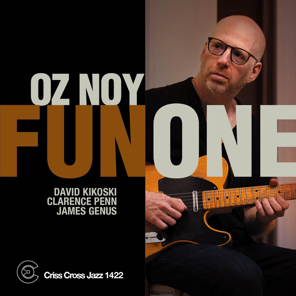 the album cover for Oz Noy  Quartet - Fun One