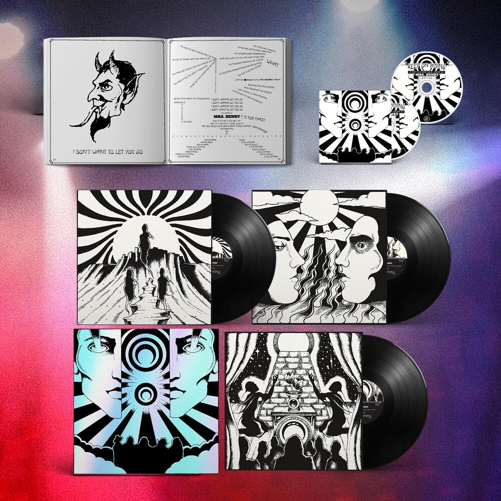 the album cover for Mrs. Henry - Keep on Rising