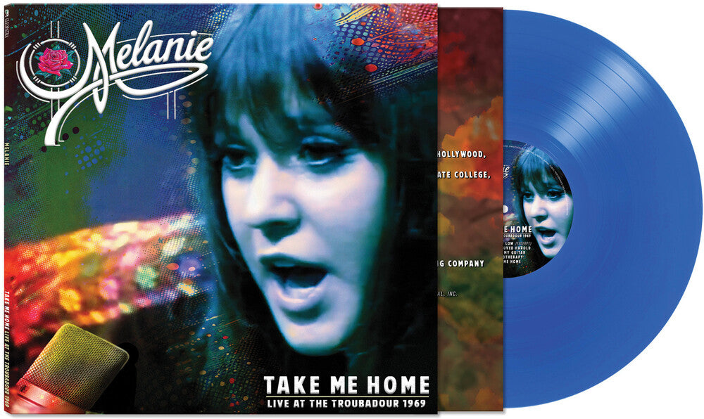 Melanie - Take Me Home - Live At The Troubadour 1969 [LP Limited Edition Blue Vinyl] Vinyl Record
