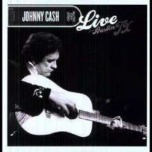 the album cover for Johnny Cash - Live From Austin, Tx (Blk) [Colored Vinyl] (Grn) (Stic)