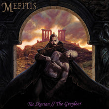 the album cover for Mefitis - Skorian Greyleer