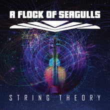 the album cover for Flock Of Seagulls - Strings Theory - Deluxe Edition Box Set (Box) (Uk)