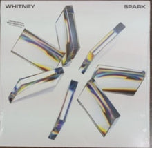 the album cover for Whitney - Spark - Cloudy Clear & Purple Colored Vinyl