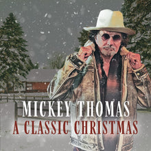 the album cover for Mickey Thomas - Classic Christmas [Colored Vinyl]