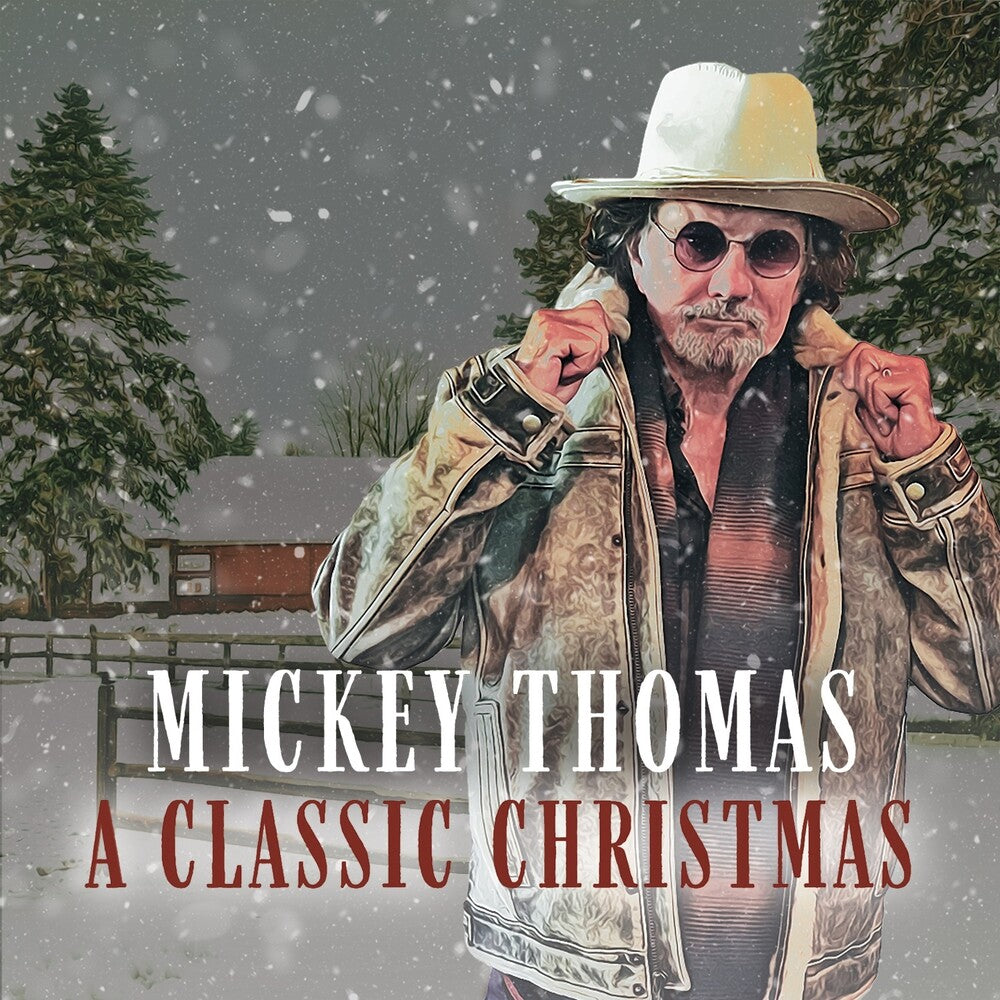 the album cover for Mickey Thomas - Classic Christmas [Digipak]
